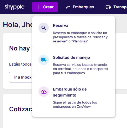 +Crear ES
